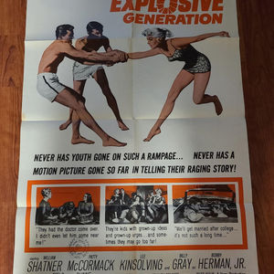 The Explosive Generation 1961 1 Sheets/US