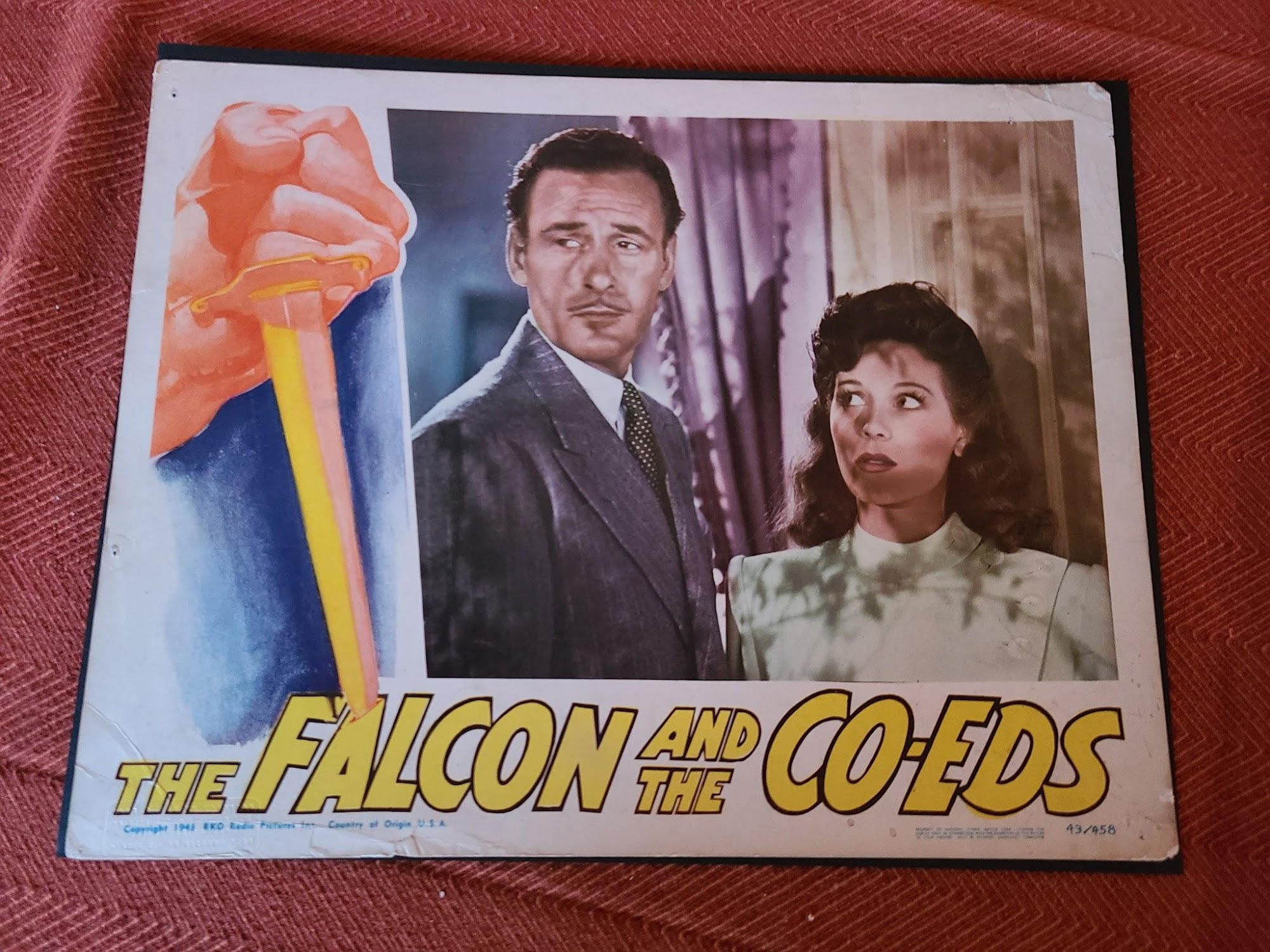 The Falcon And The Co-Eds 1943 General Lobby Cards