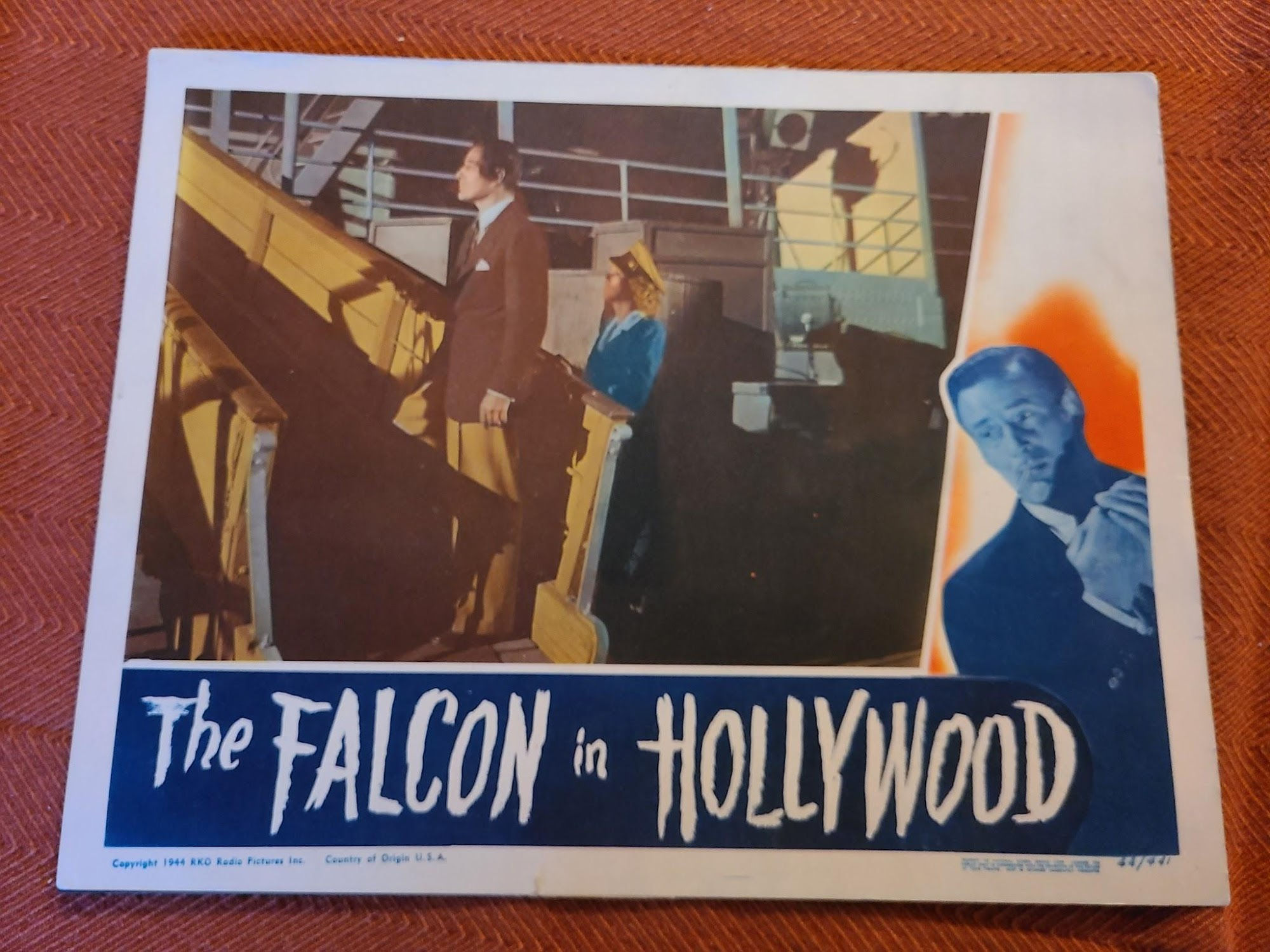 The Falcon In Hollywood 1944 General Lobby Cards