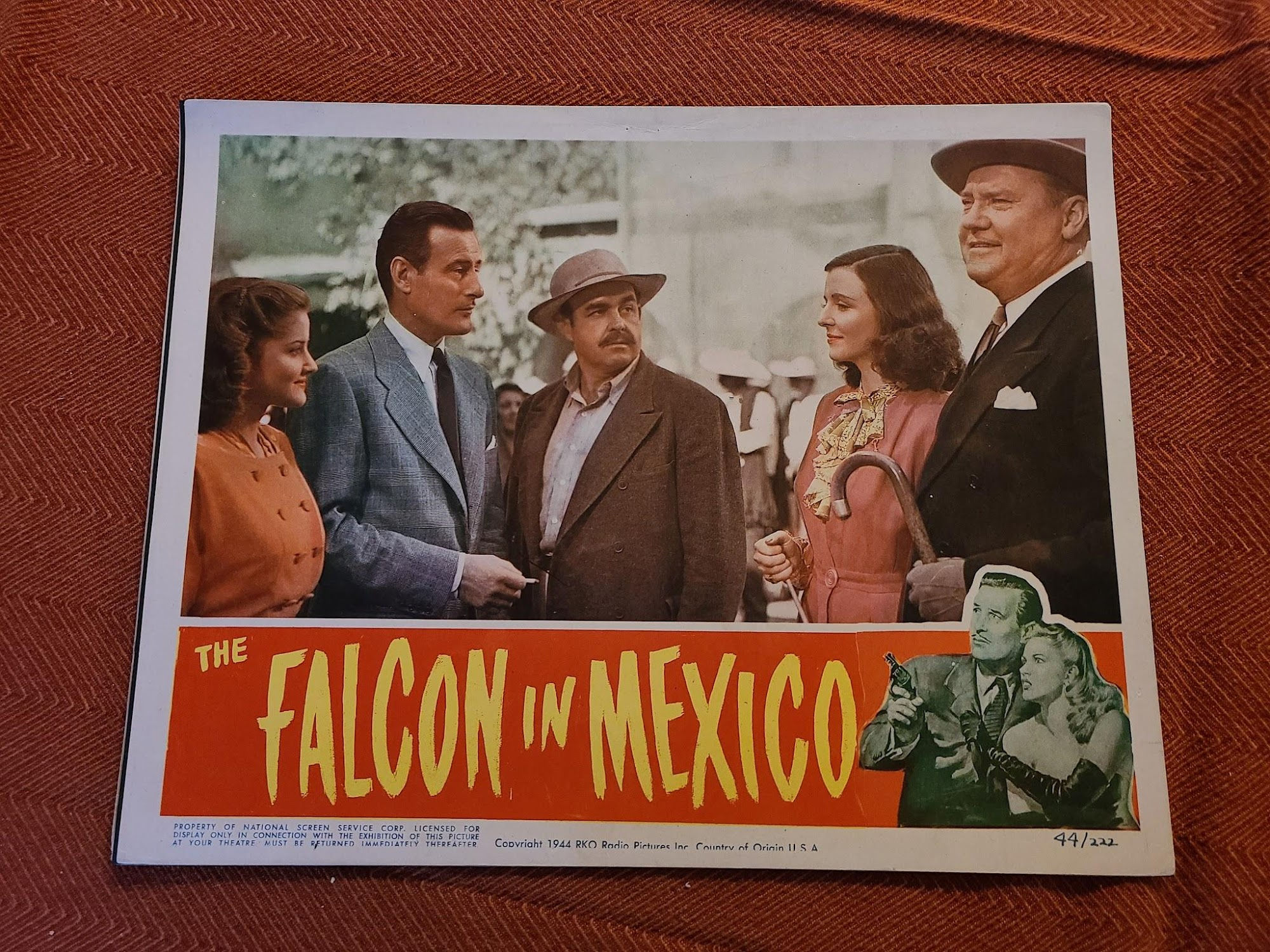 The Falcon In Mexico 1944 General Lobby Cards
