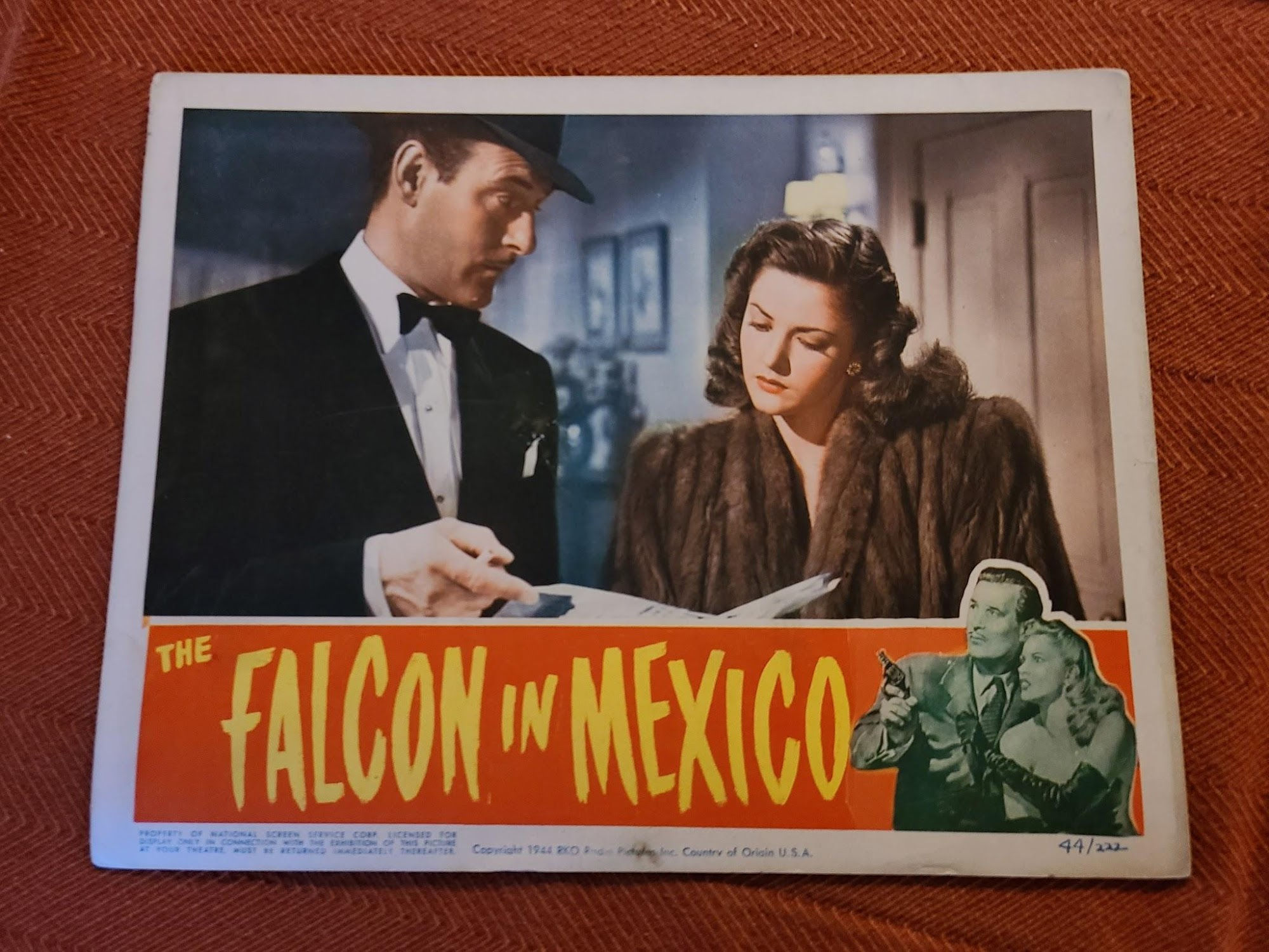 The Falcon In Mexico 1944 General Lobby Cards