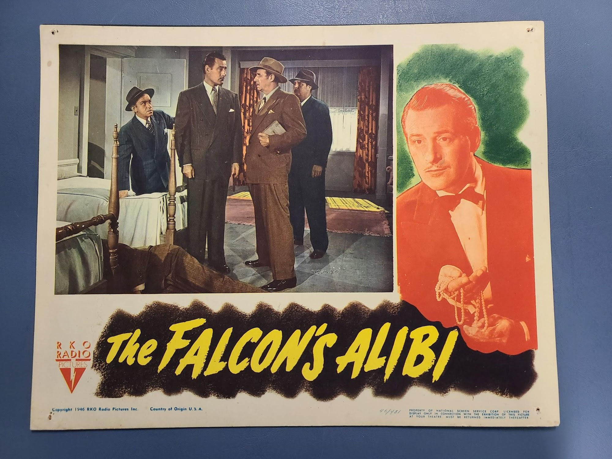 The Falcon's Alibi 1946 General Lobby Cards
