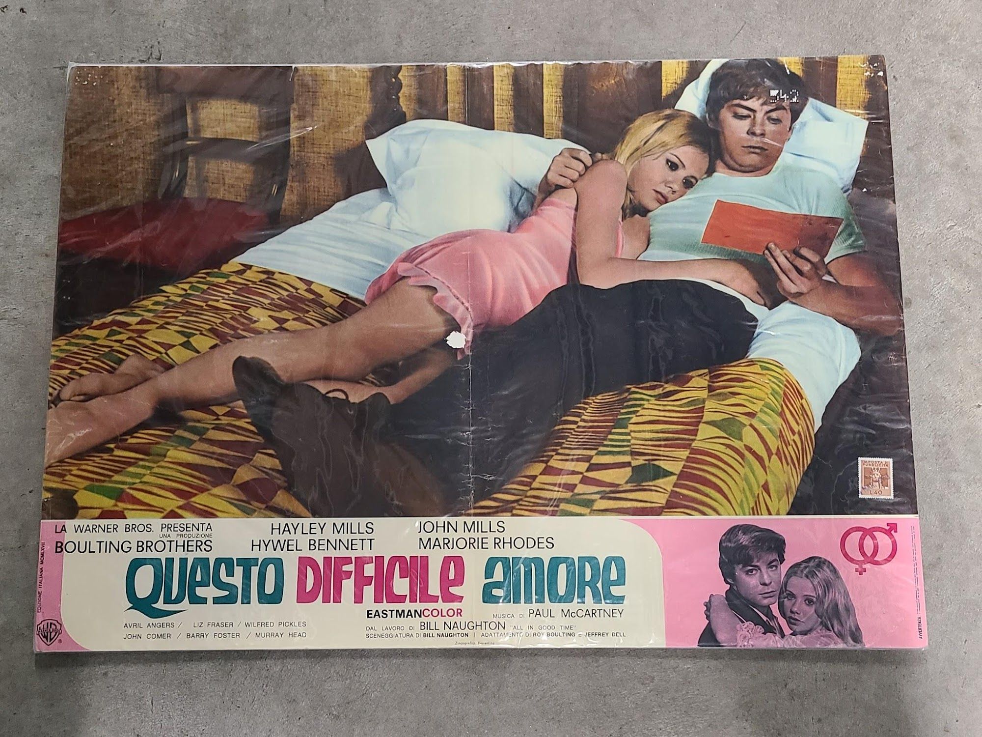 The Family Way 1967 Fotobusta