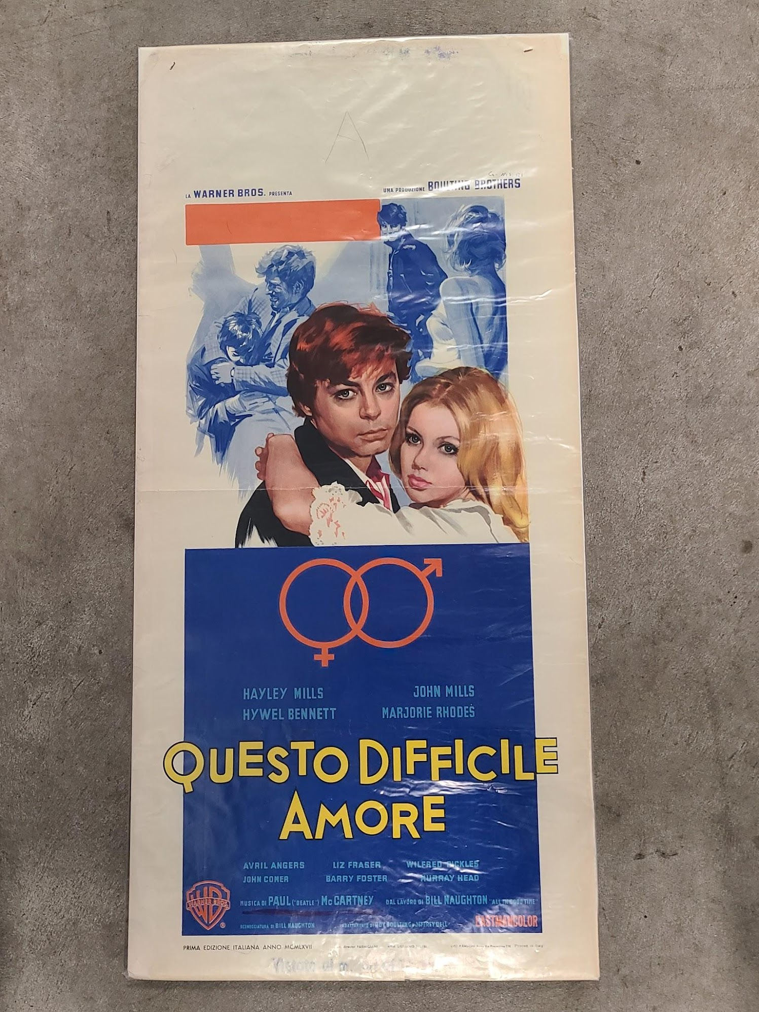 The Family Way 1967 Locodina