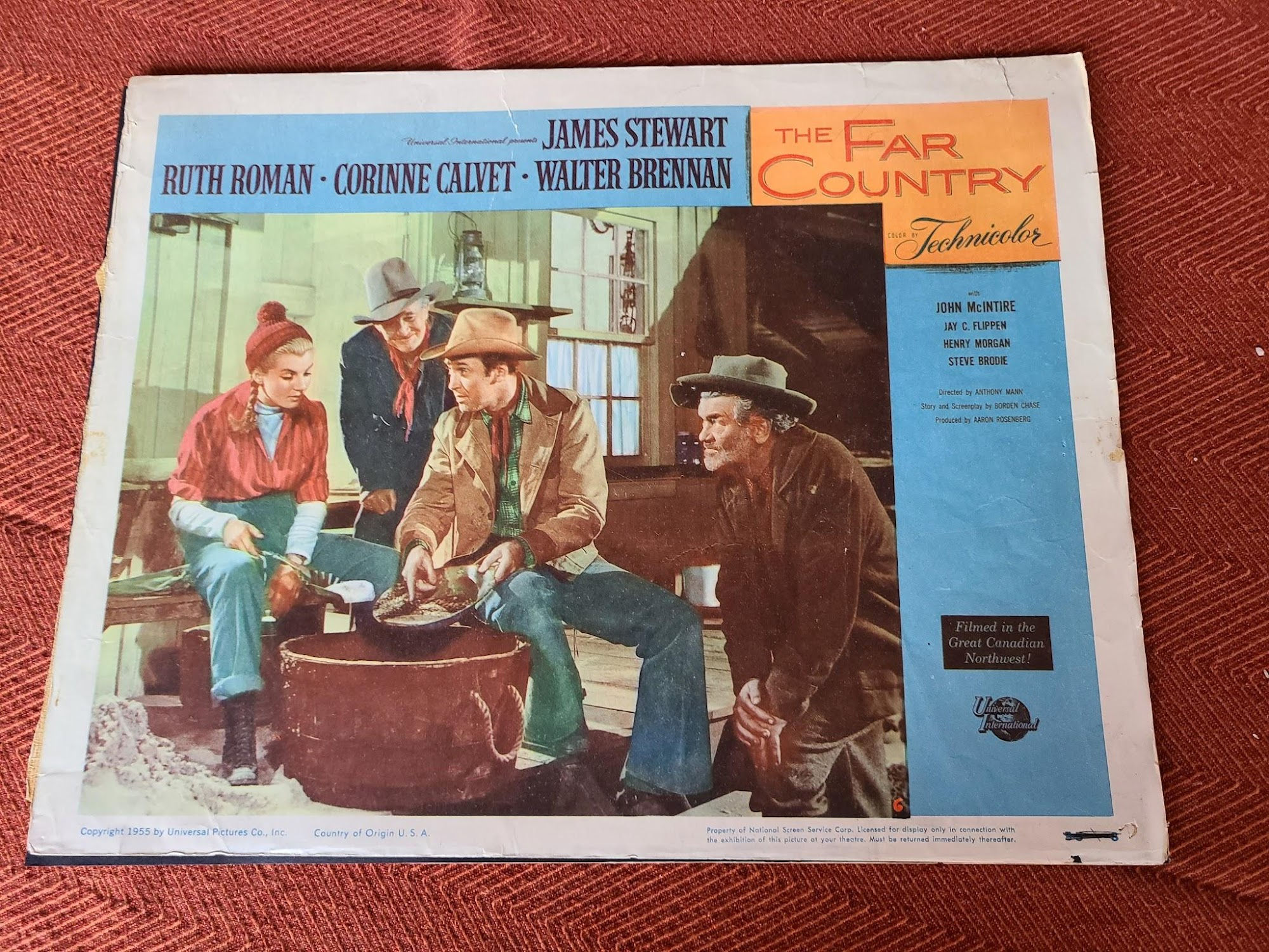The Far Country 1955 Western Lobby Cards