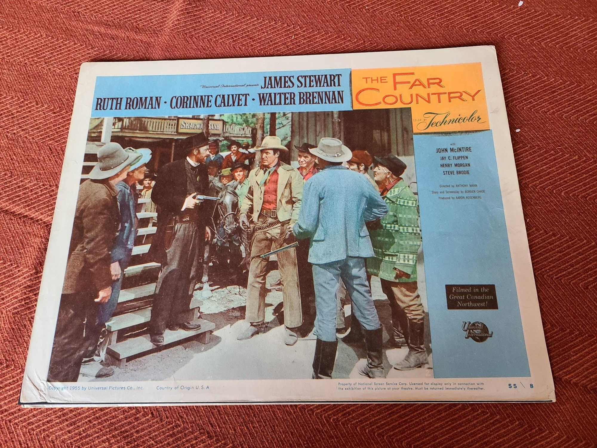 The Far Country 1955 Western Lobby Cards