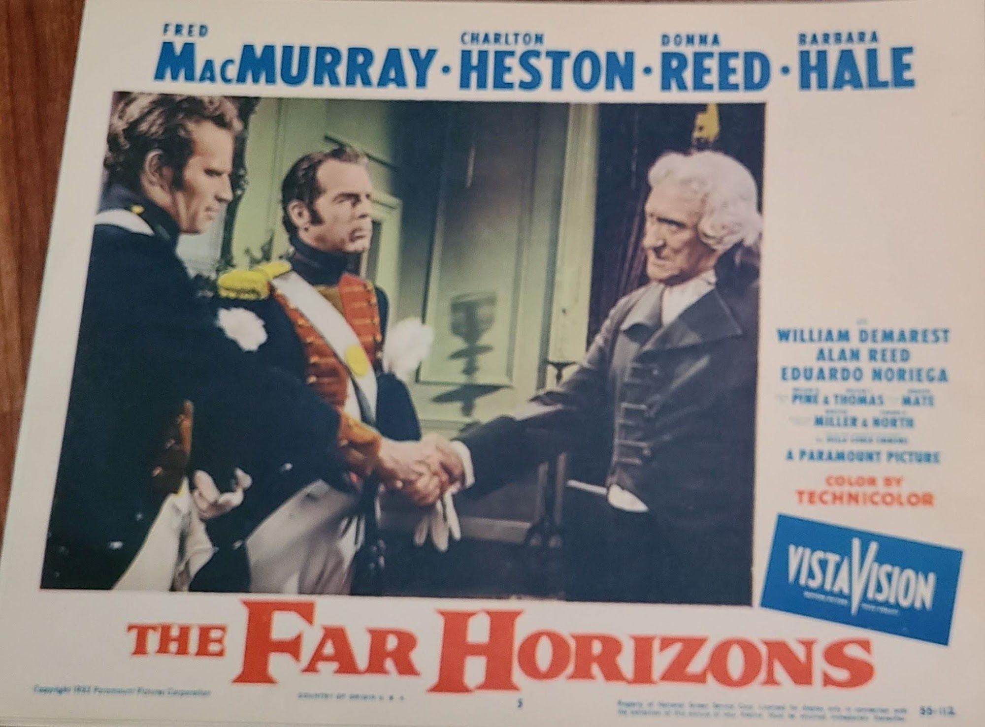 The Far Horizons 1955 Western Lobby Cards