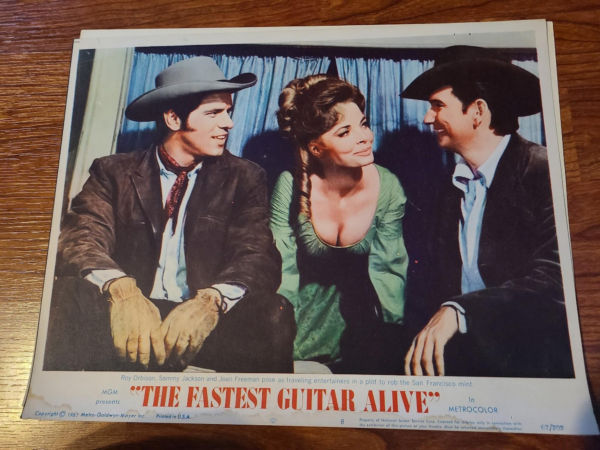 The Fastest Guitar Alive 1967 General Lobby Cards