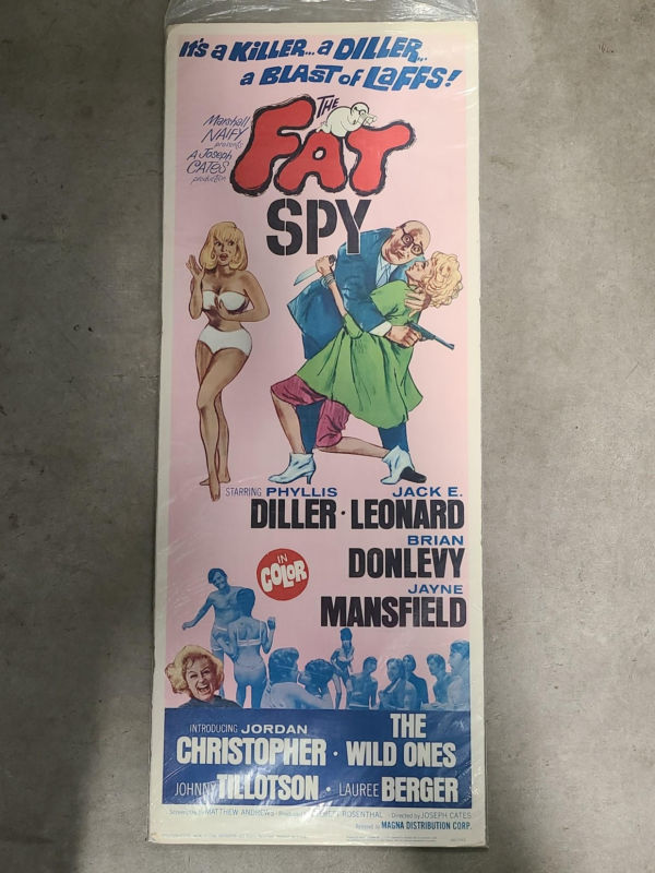 The Fat Spy 1966 Inserts