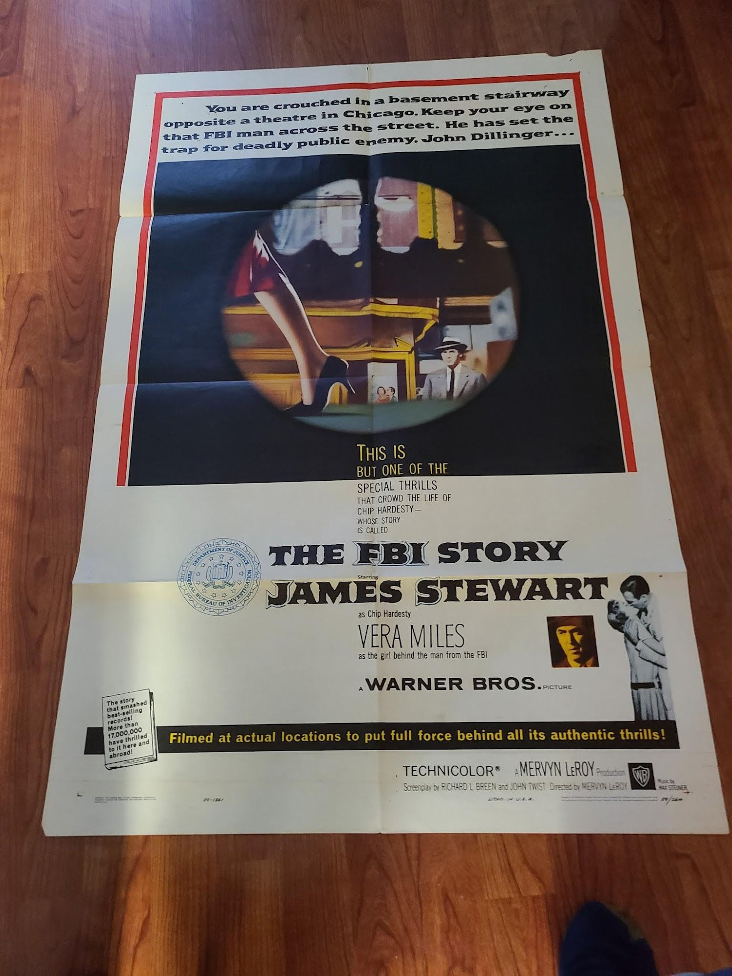 The FBI Story 1959 1 Sheets/US