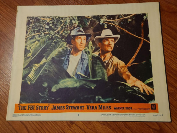 The F.B.I Story 1959 General Lobby Cards