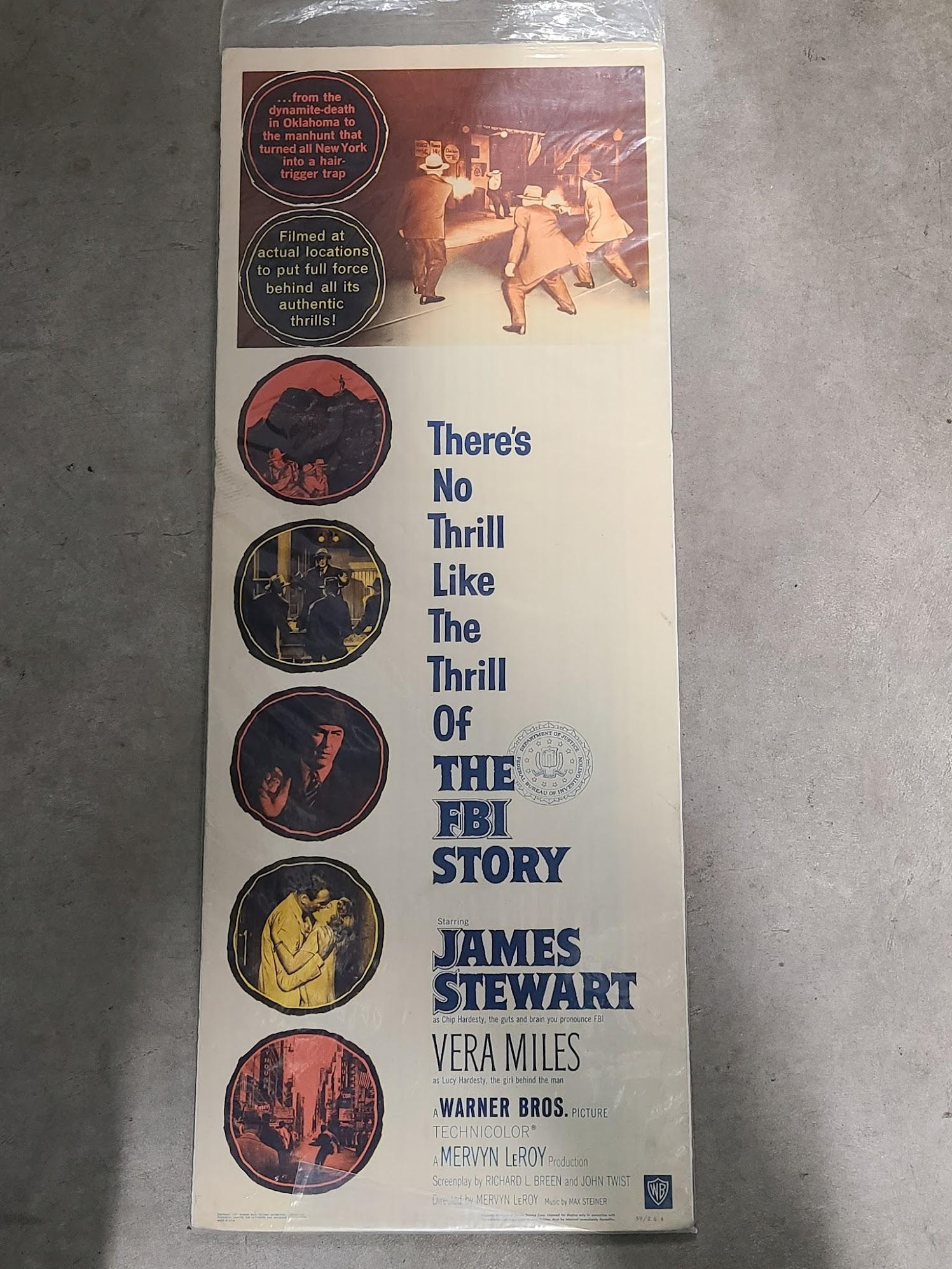 The FBI Story 1959 Inserts