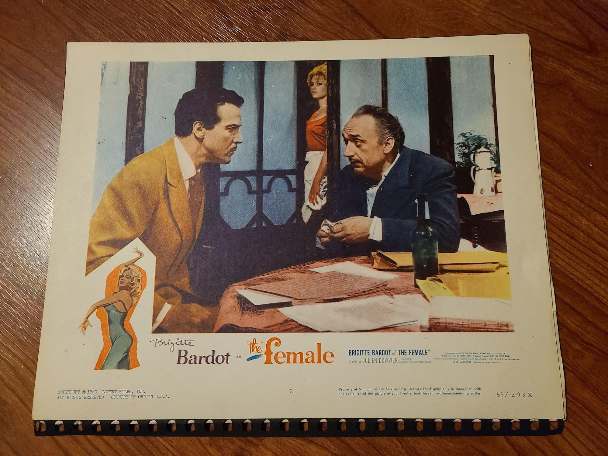 The Female 1960 General Lobby Cards
