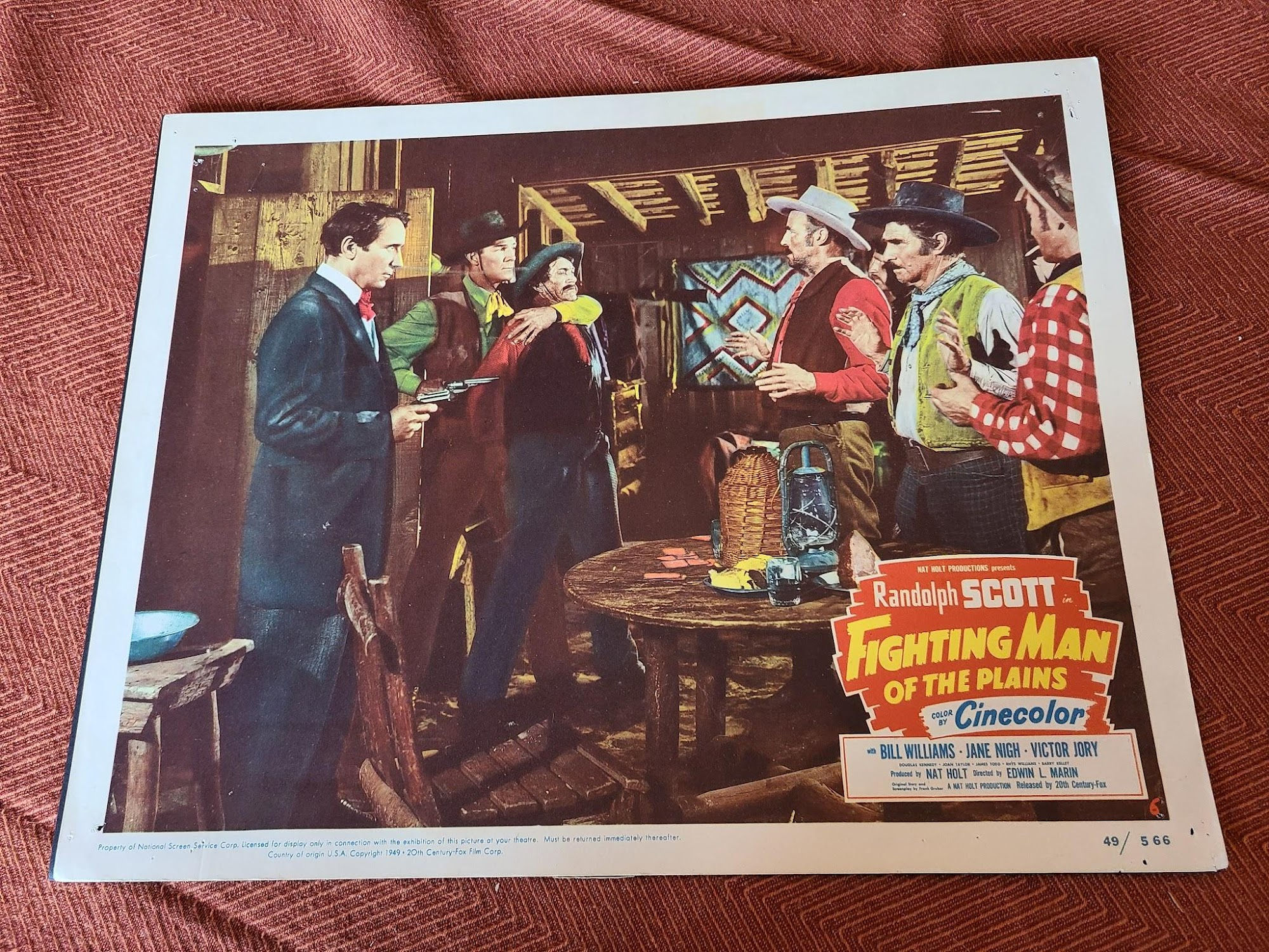 The Fighting Man Of The Plains 1949 Western Lobby Cards