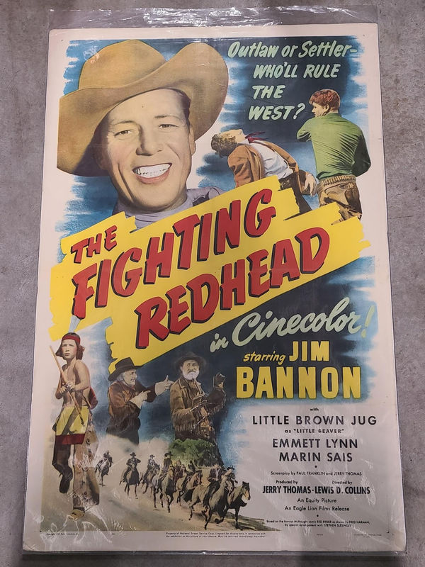 The Fighting Redhead 1949 1 Sheets/US