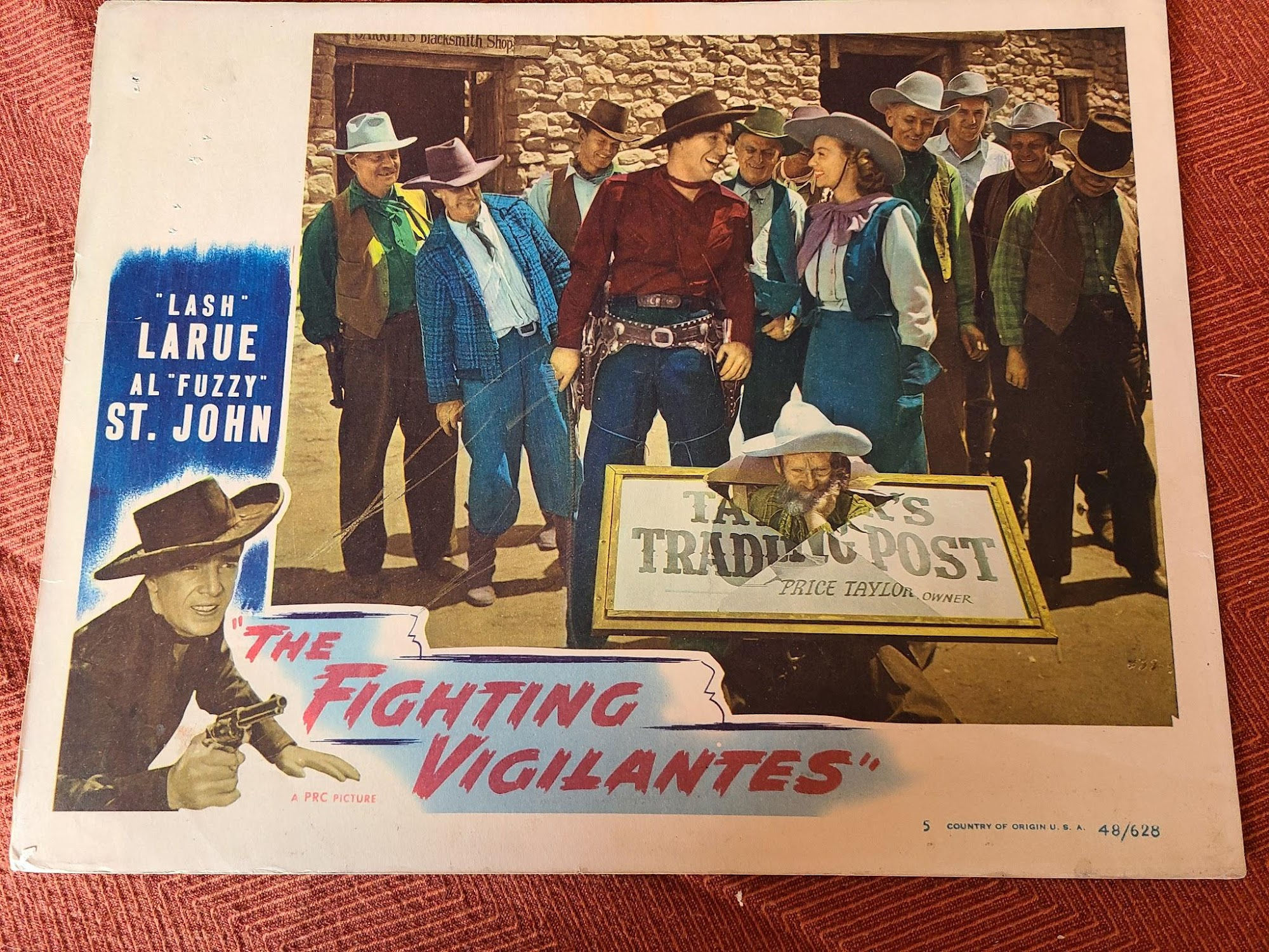 The Fighting Vigilantes 1948 Western Lobby Cards