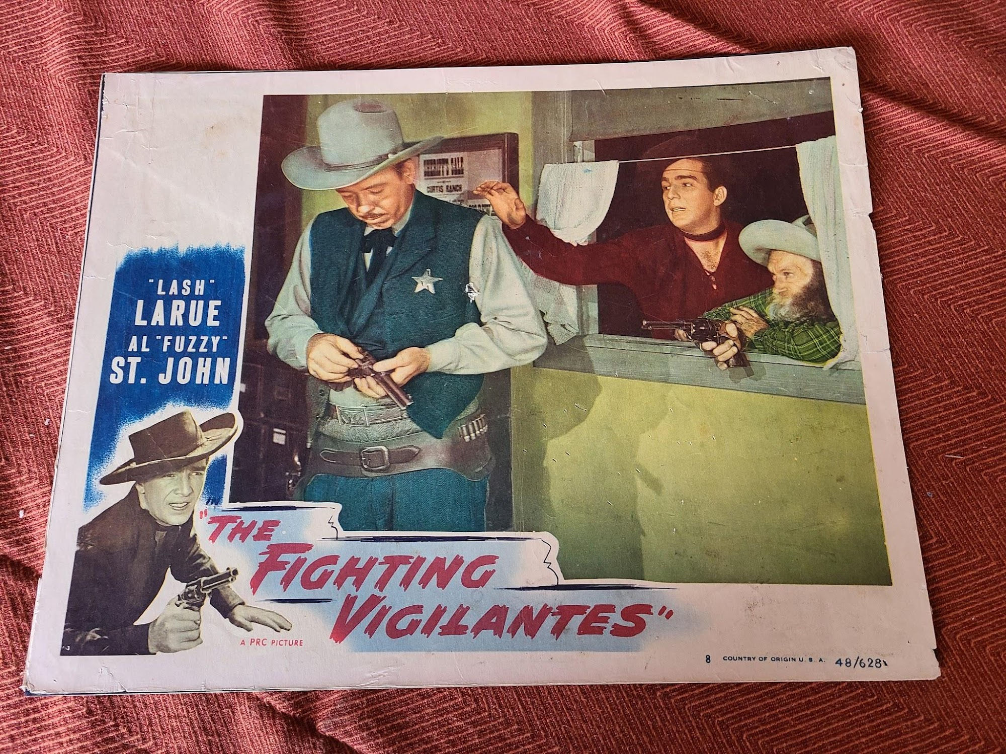 The Fighting Vigilantes 1948 Western Lobby Cards