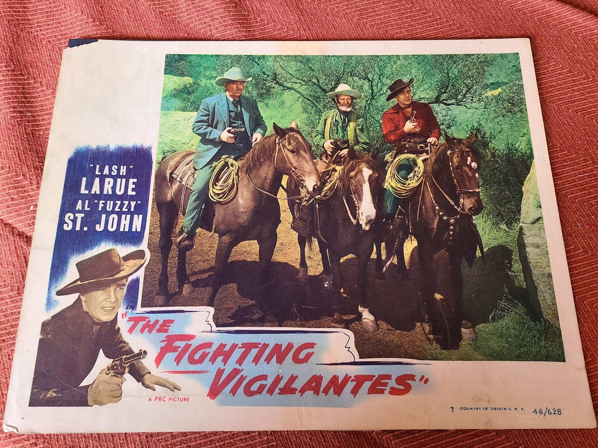 The Fighting Vigilantes 1948 Western Lobby Cards