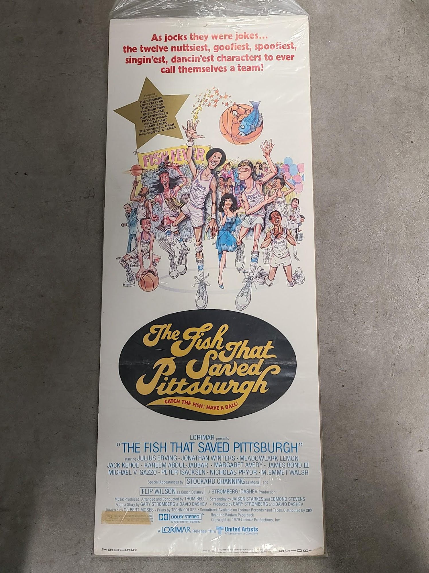 The Fish That Saved Pittsburgh 1979 Inserts