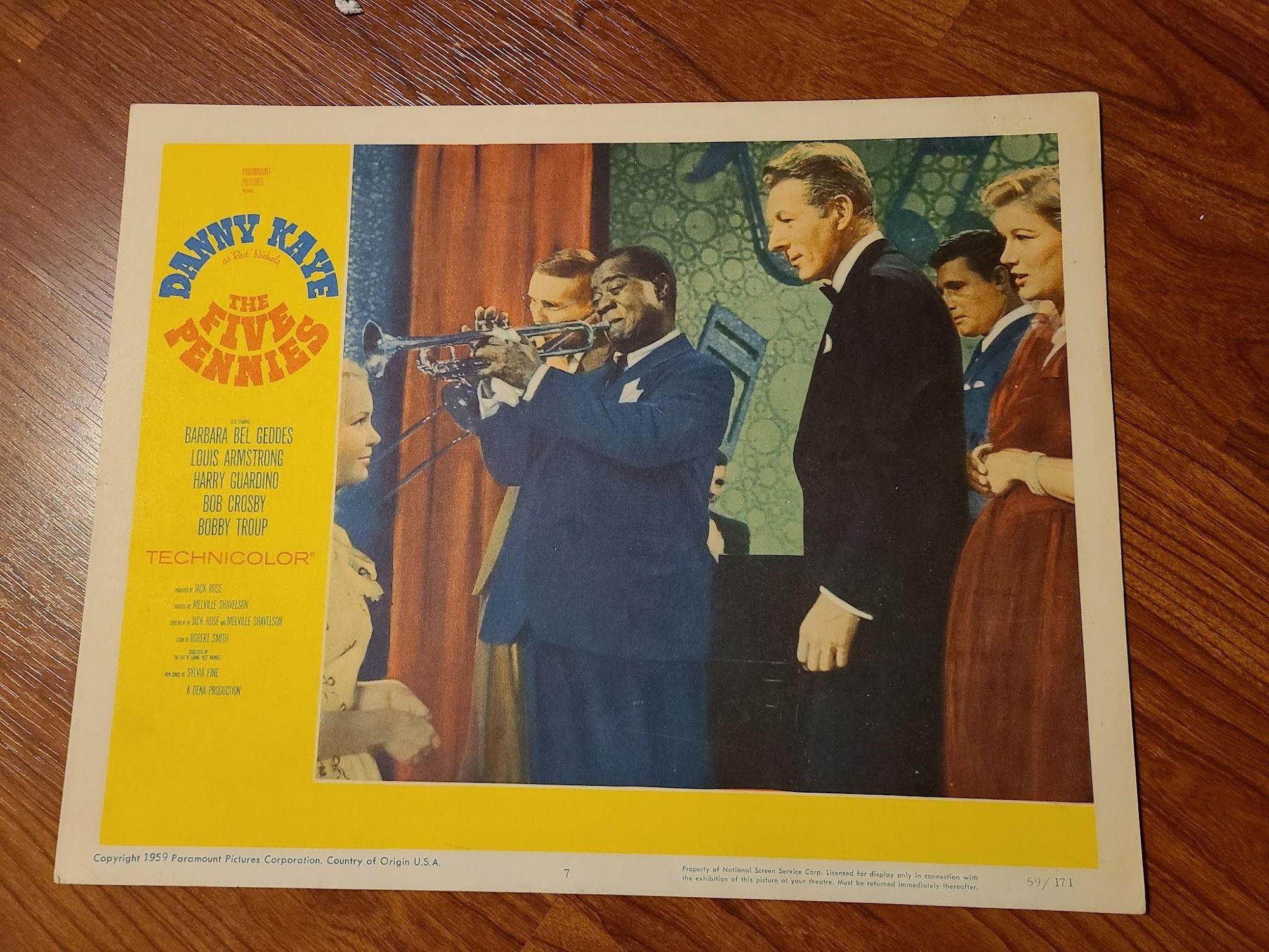 The Five Pennies 1959 General Lobby Cards