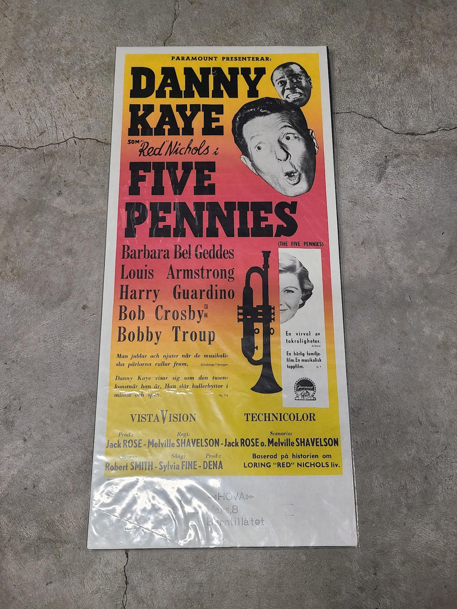 The Five Pennies 1959 Swedish Slope