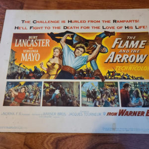 The Flame And The Arrow 1950 Title Cards