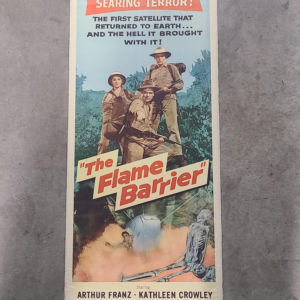 The Flame Barrier 1958 Inserts