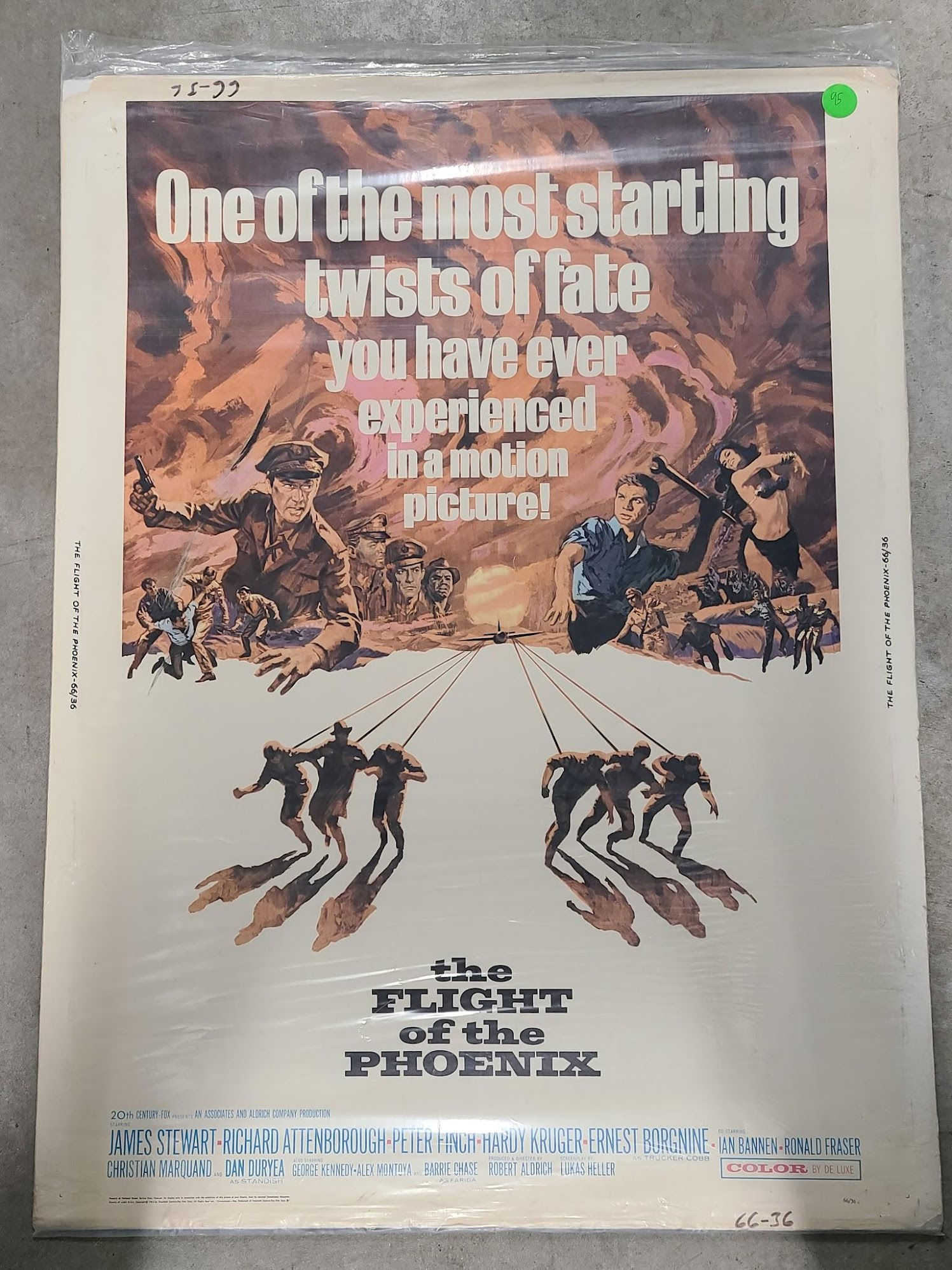 The Flight Of The Phoenix 1965 UK/US 30x40