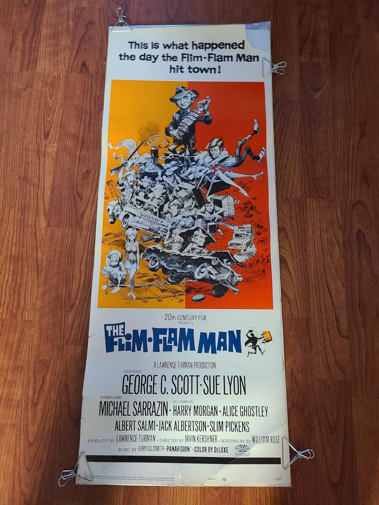 The Flim Flam Man 1967 Inserts