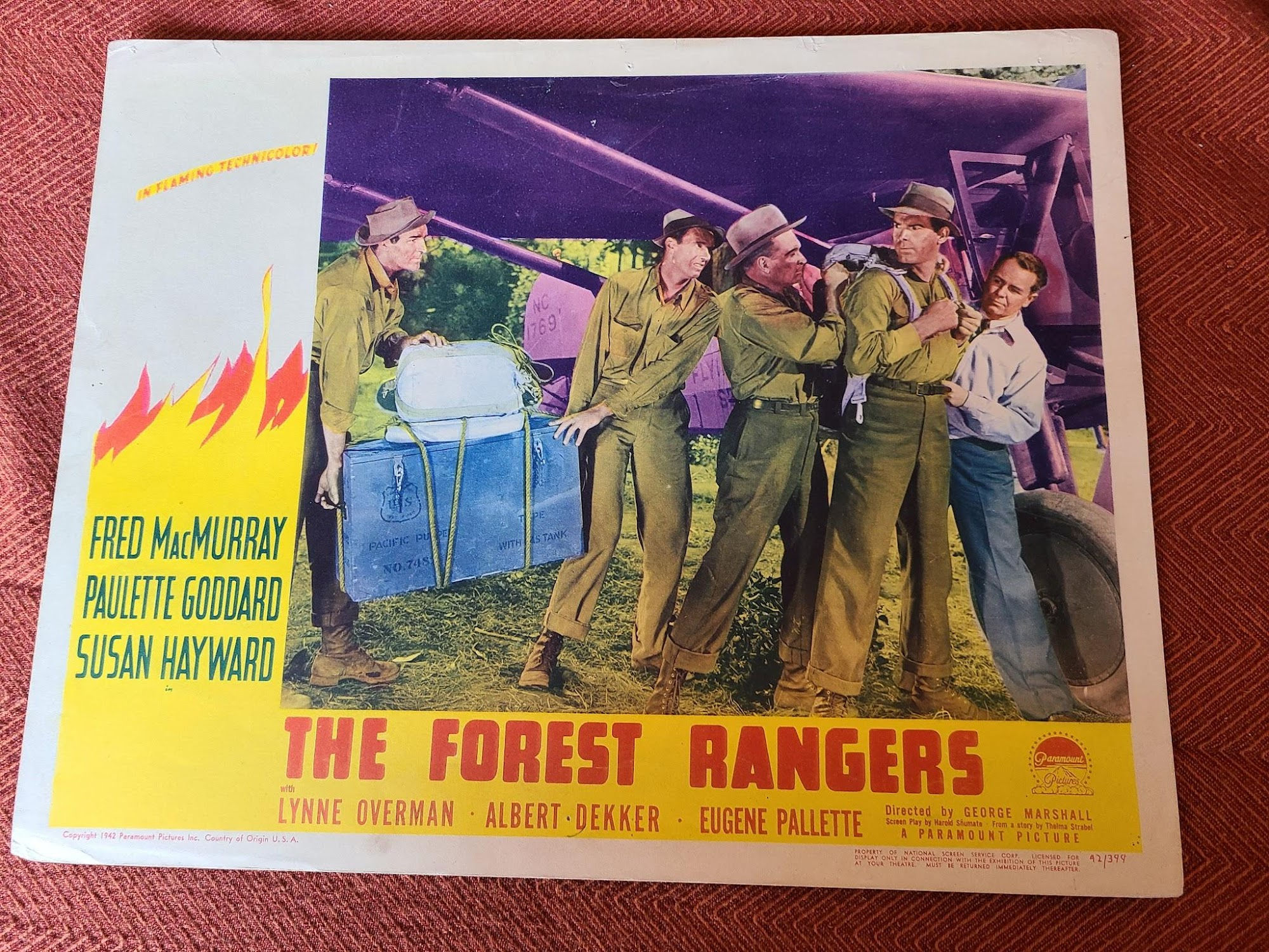 The Forest Rangers 1942 General Lobby Cards