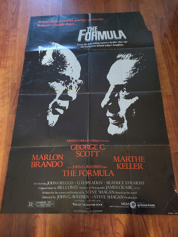 The Formula 1980 1 Sheets/US