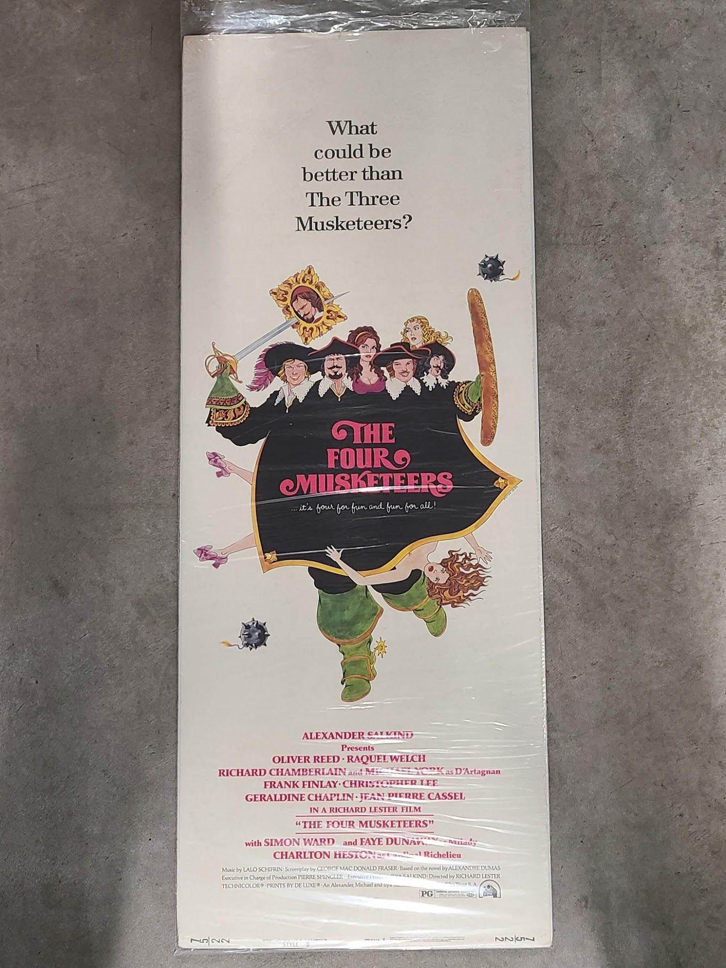 The Four Musketeers 1975 Inserts