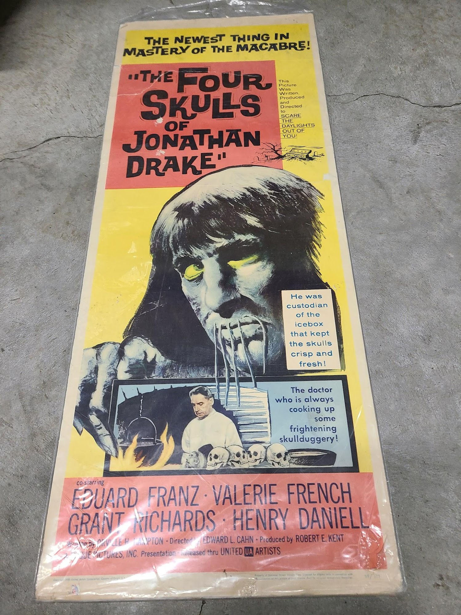 The Four Skulls Of Jonathan Drake 1959 Inserts