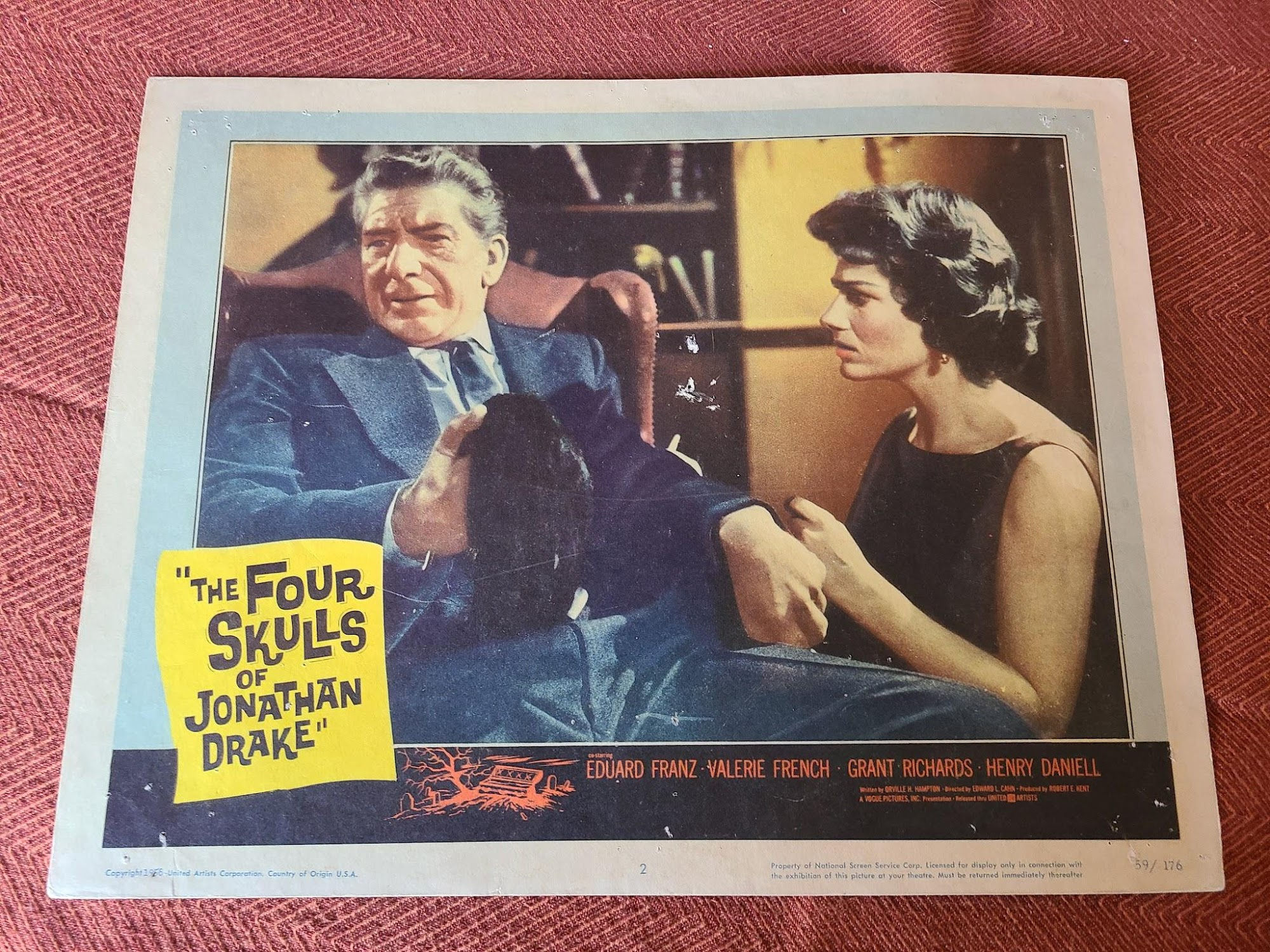 The Four Skulls Of Jonathan Drake 1959 Scifi/Horror