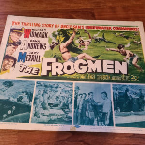 The Frogmen 1951 Military/Aviation Lobby Cards