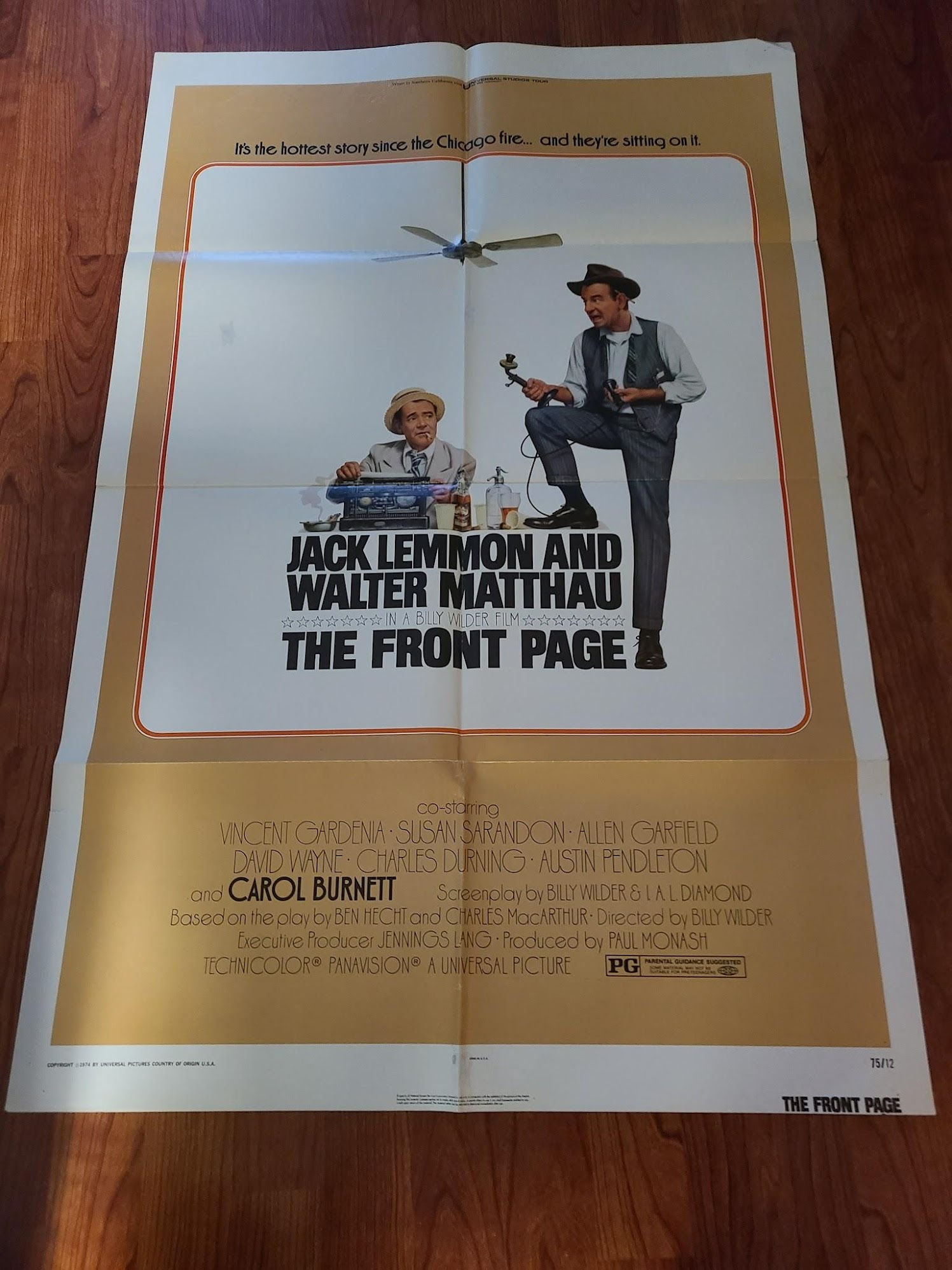 The Front Page 1975 1 Sheets/US