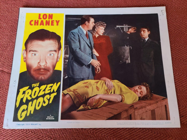 The Frozen Ghost 1945 Scifi/Horror