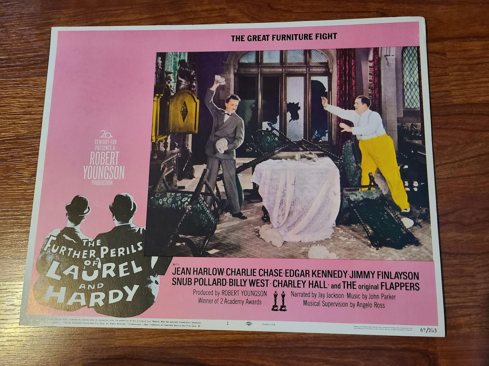 The Further Perils of Laurel And Hardy 1967 General Lobby Cards