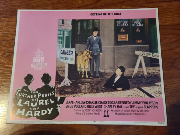 The Further Perils of Laurel And Hardy 1967 General Lobby Cards