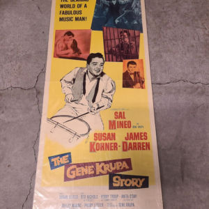 The Gene Krupa Story 1959 Inserts