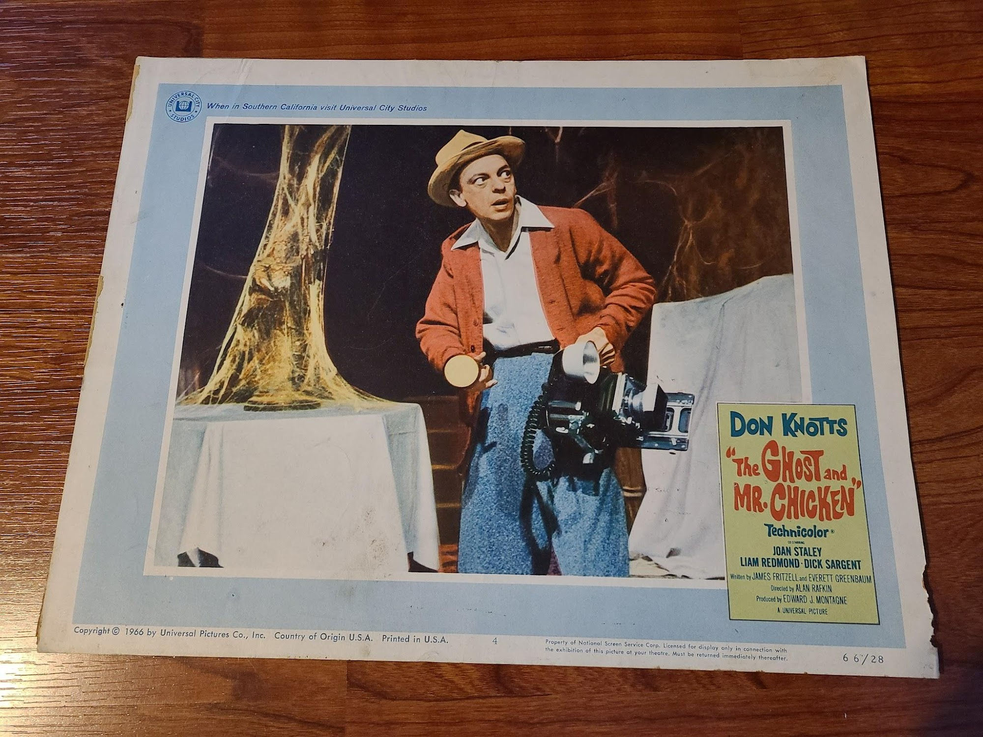 The Ghost And Mr. Chicken 1966 General Lobby Cards