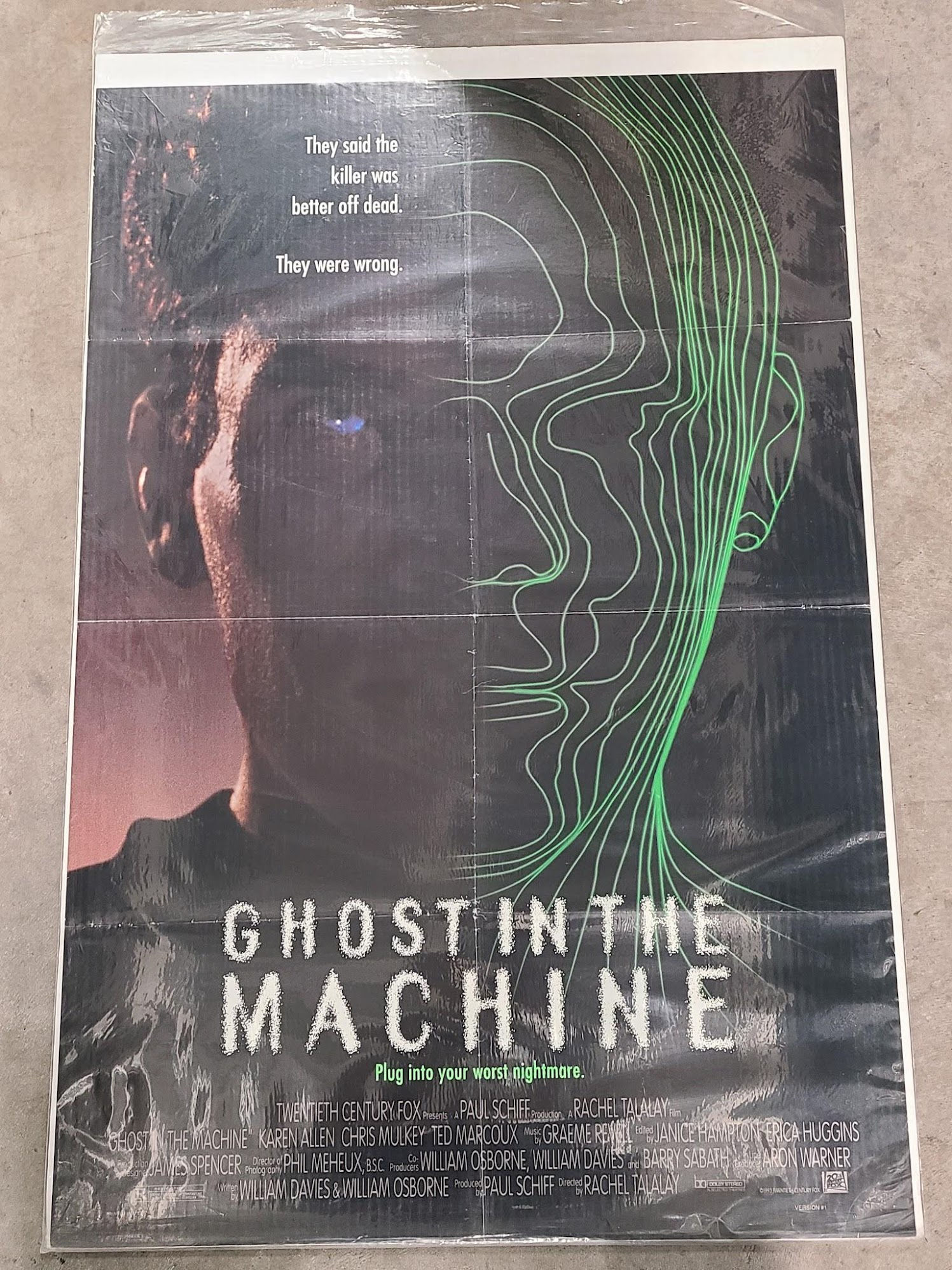 The Ghost In The Machine 1993 1 Sheets/US