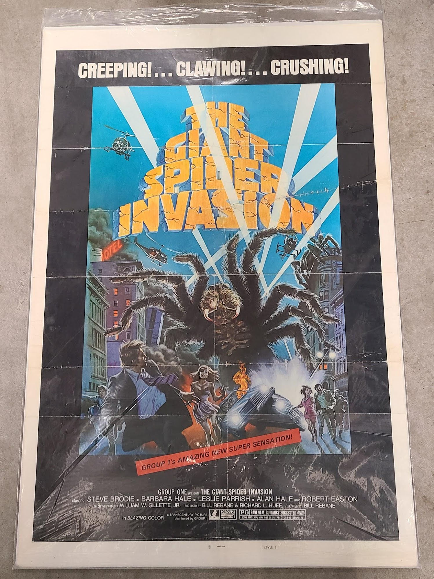 The Giant Spider Invasion 1975 1 Sheets/US