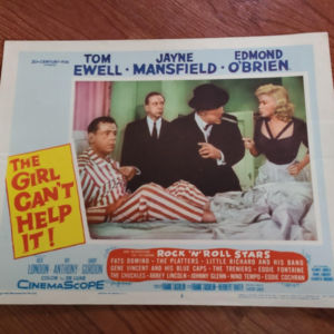 The Girl Can't Help It 1956 General Lobby Cards