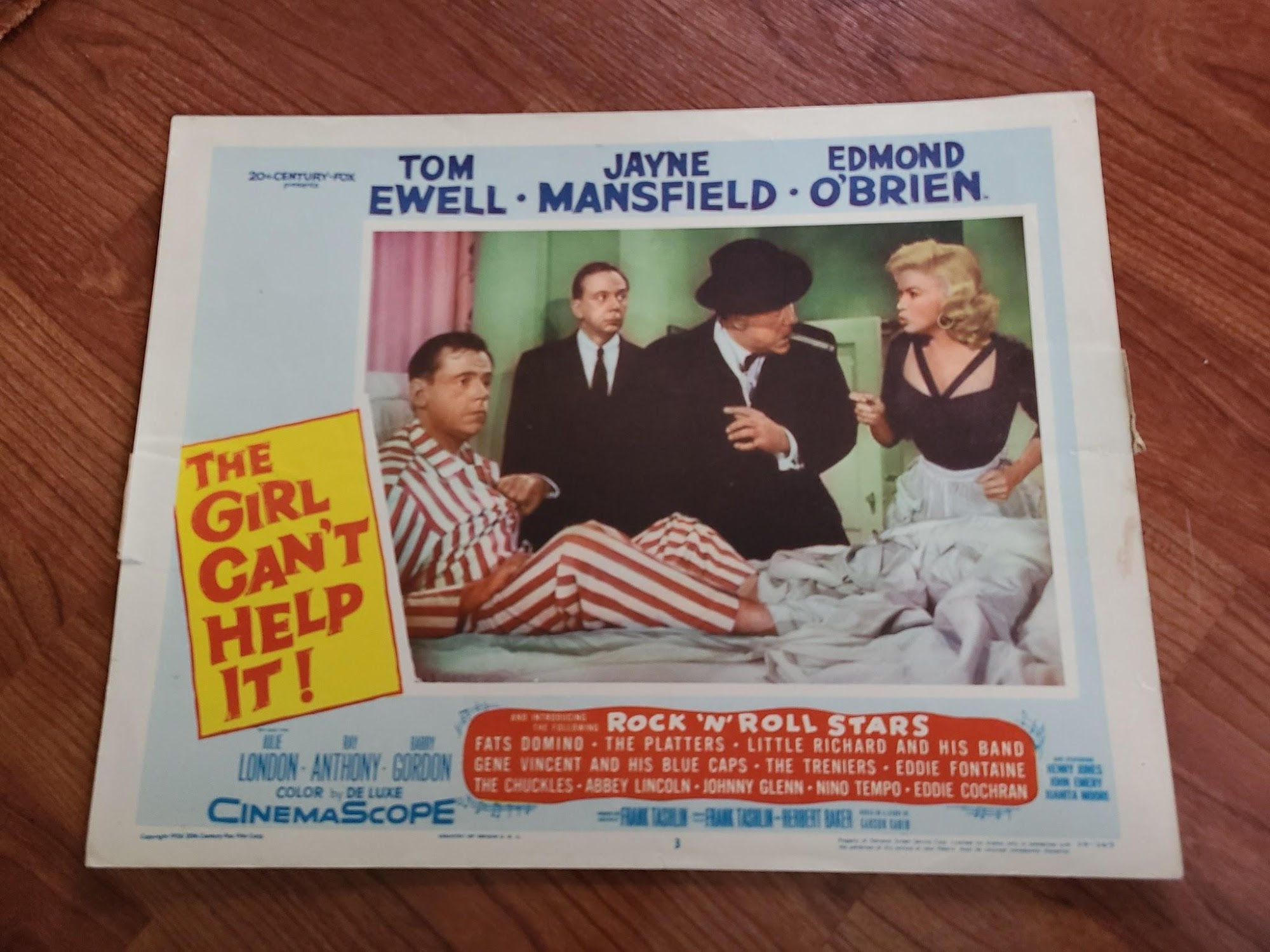 The Girl Can't Help It 1956 General Lobby Cards