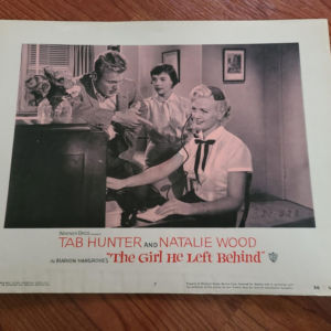 The Girl He left Behind 1956 General Lobby Cards