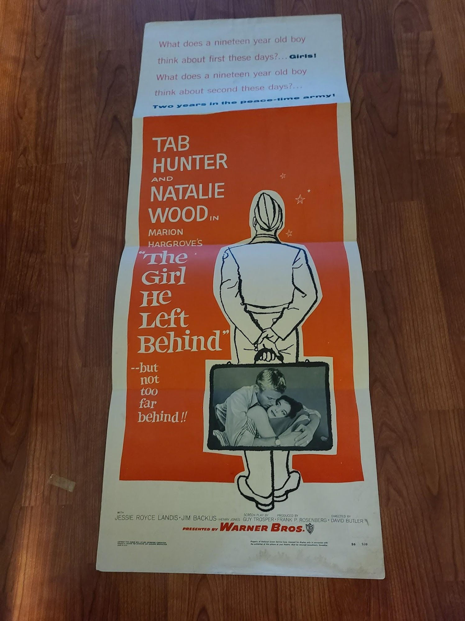 The Girl He Left Behind 1956 Inserts