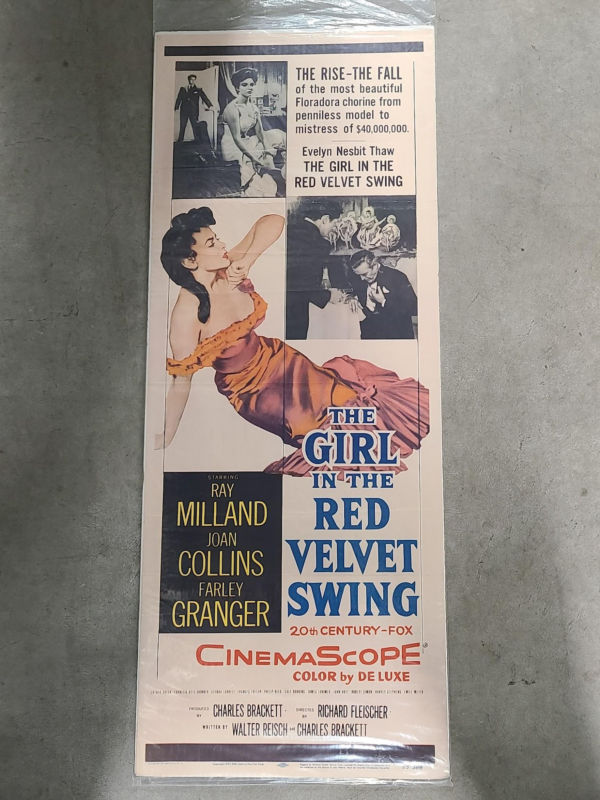 The Girl In The Red Velvet Swing 1955 Inserts