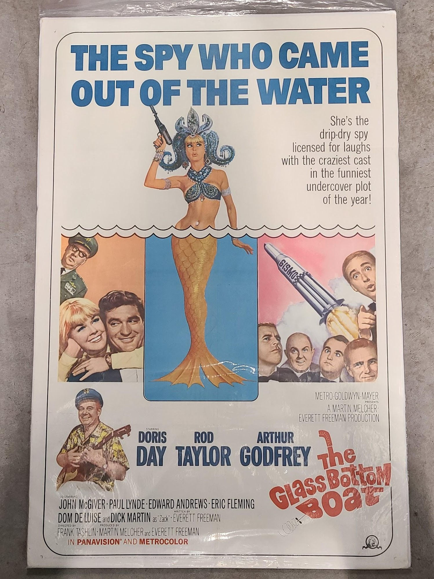 The Glass Bottom Boat 1966 1 Sheets/US