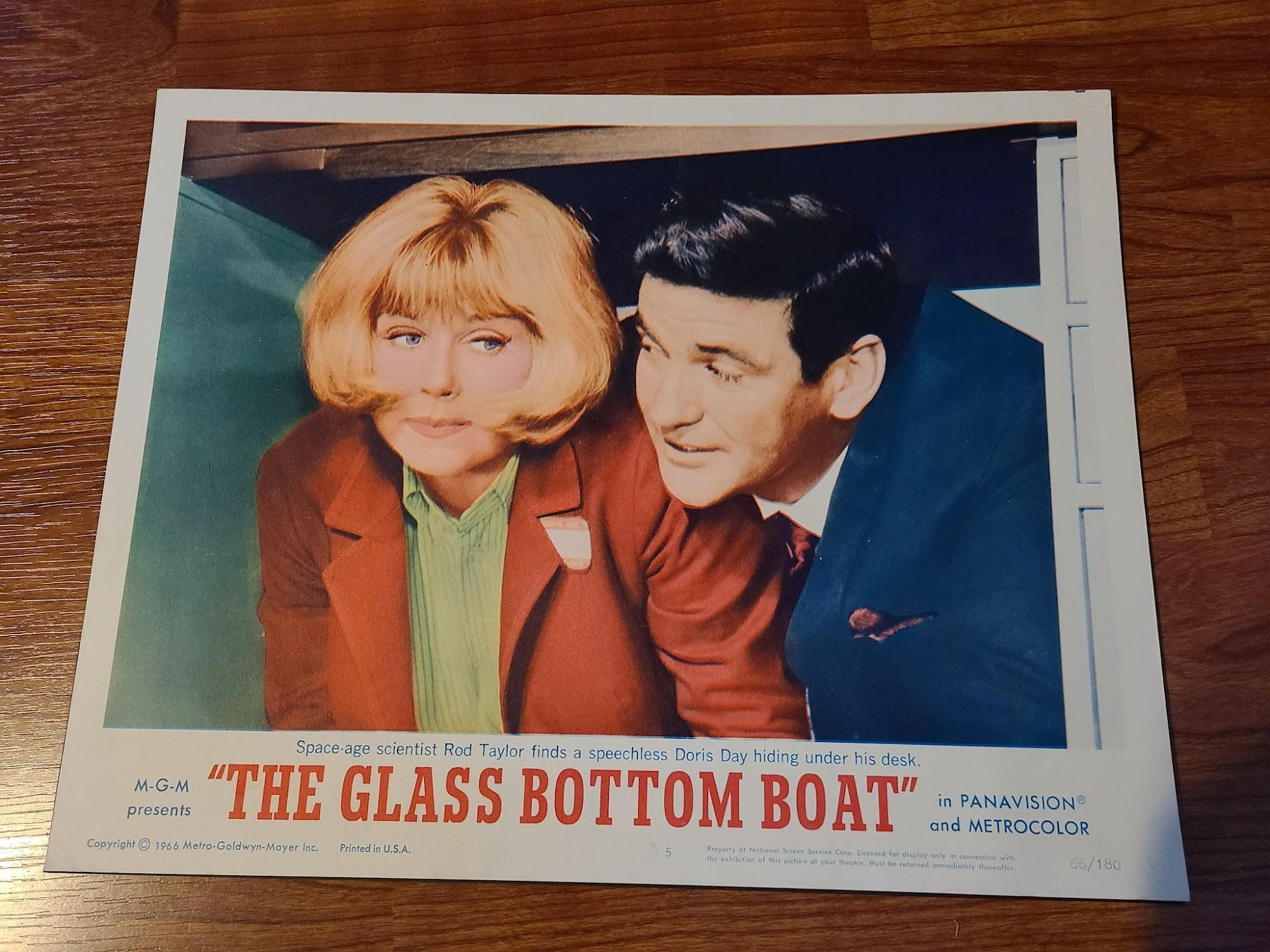 The Glass Bottom Boat 1966 General Lobby Cards